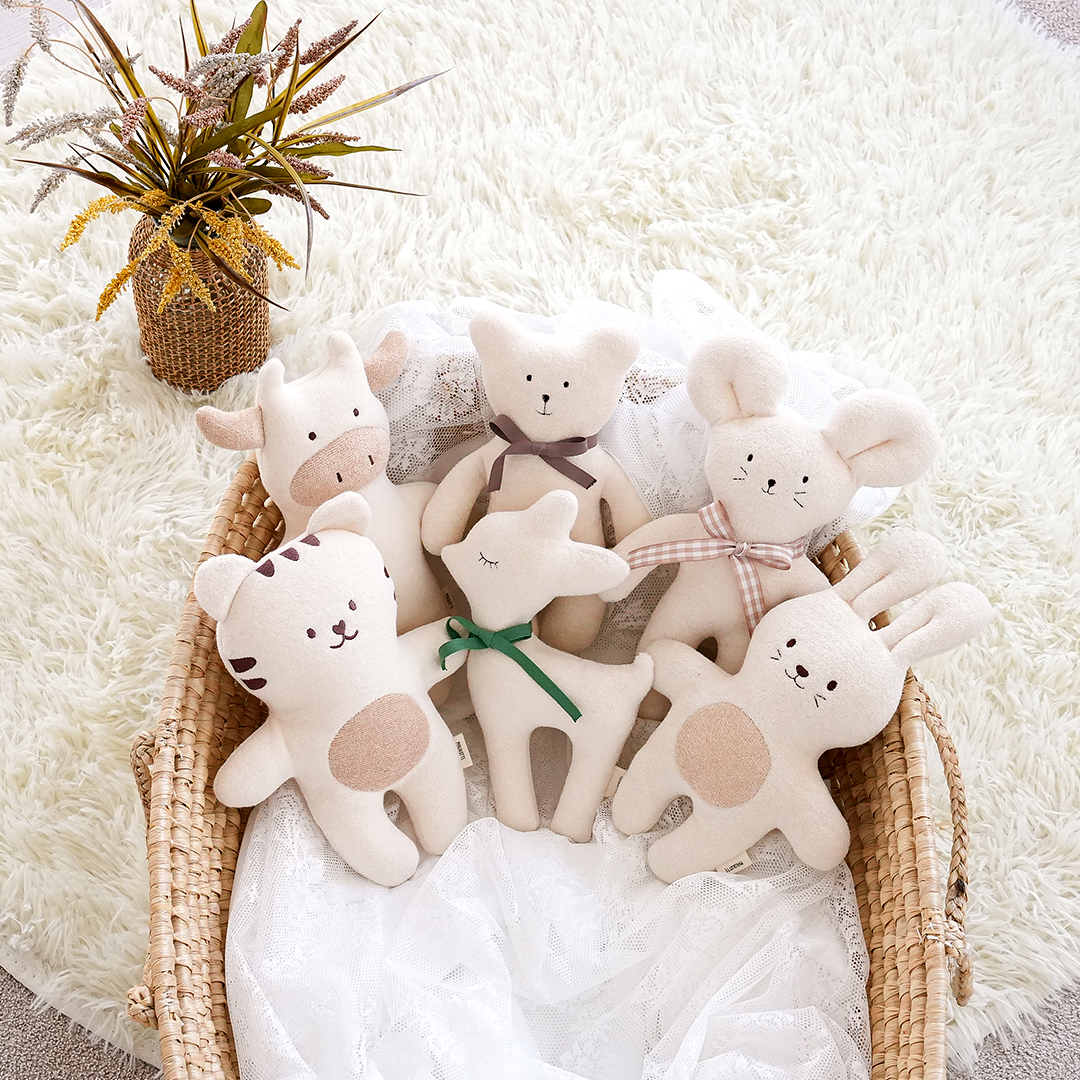 마롤로뜨 아기 애착인형 국민 오가닉 인형 유기농 뱀띠 용 신생아 출산선물 꼬물이 블루