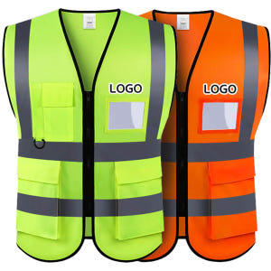 작업복 안전조끼 형광 야광 신호수 안전 작업용 조끼 제작 마안57814 실사용 후기 | 효과 있을까? - 상품 이미지 2