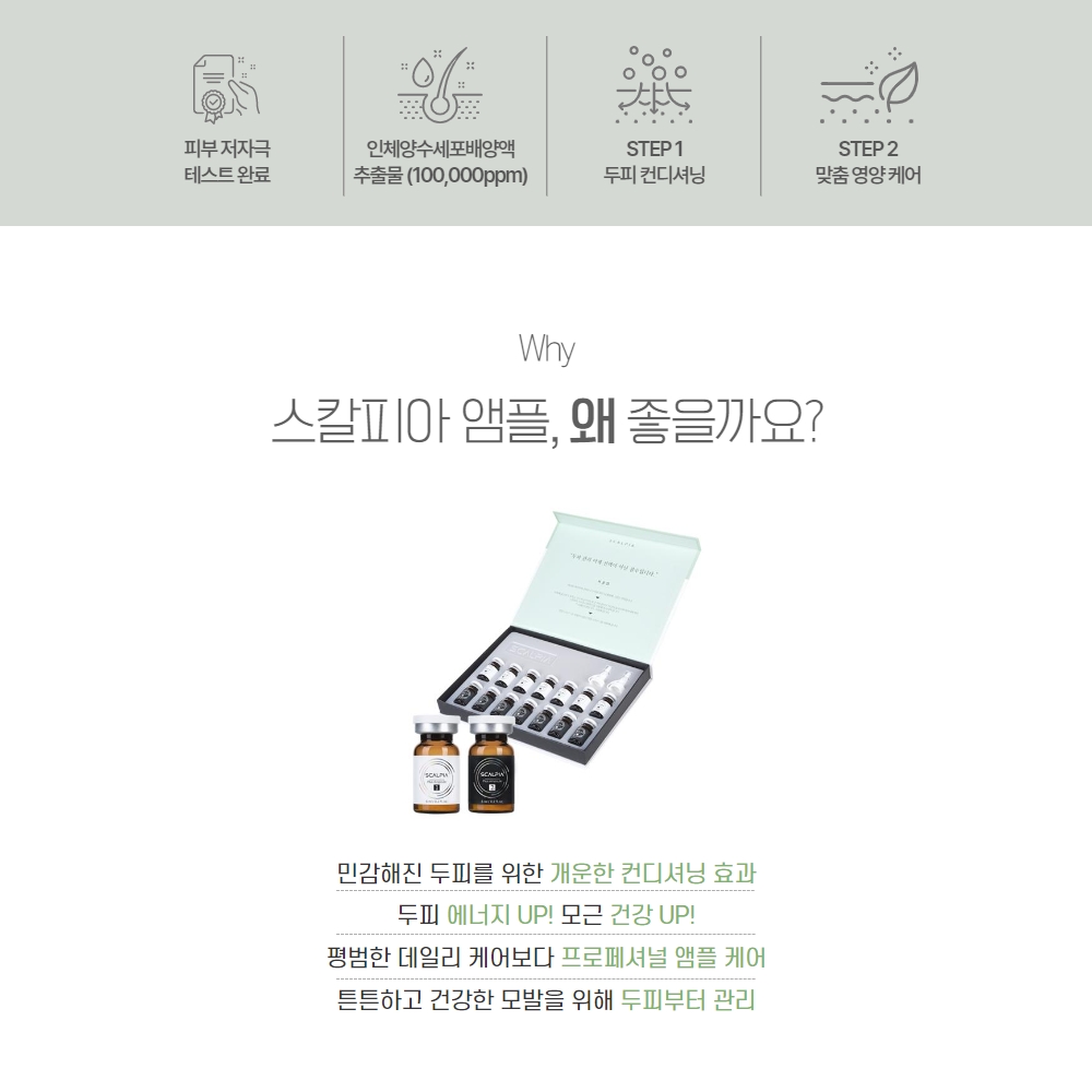 셀비아 두피케어 지루성피부염 두피앰플 - 상세 이미지 4