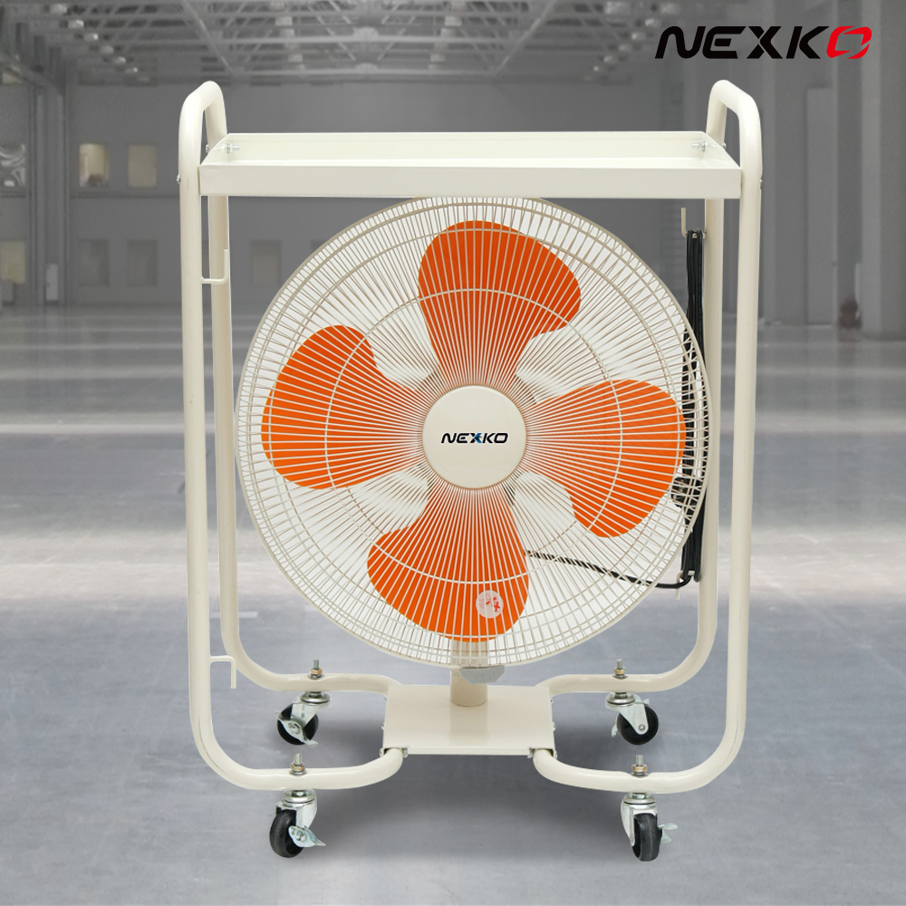 넥스코 공업용선풍기 이동형 46cm(18인치) 업소용 대형 영업용 산업용 캐스터형 이미지 3