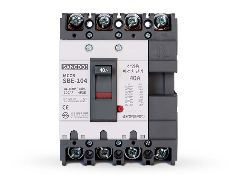 상도일렉트릭 SBE-104 배선용 전기 차단기 4P 20A MCCB - 상세 이미지 3