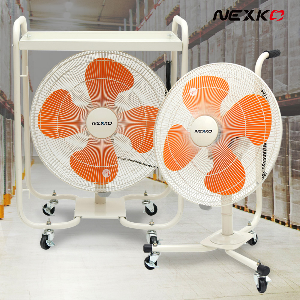 넥스코 공업용선풍기 이동형 46cm(18인치) 업소용 대형 영업용 산업용 캐스터형 이미지 2