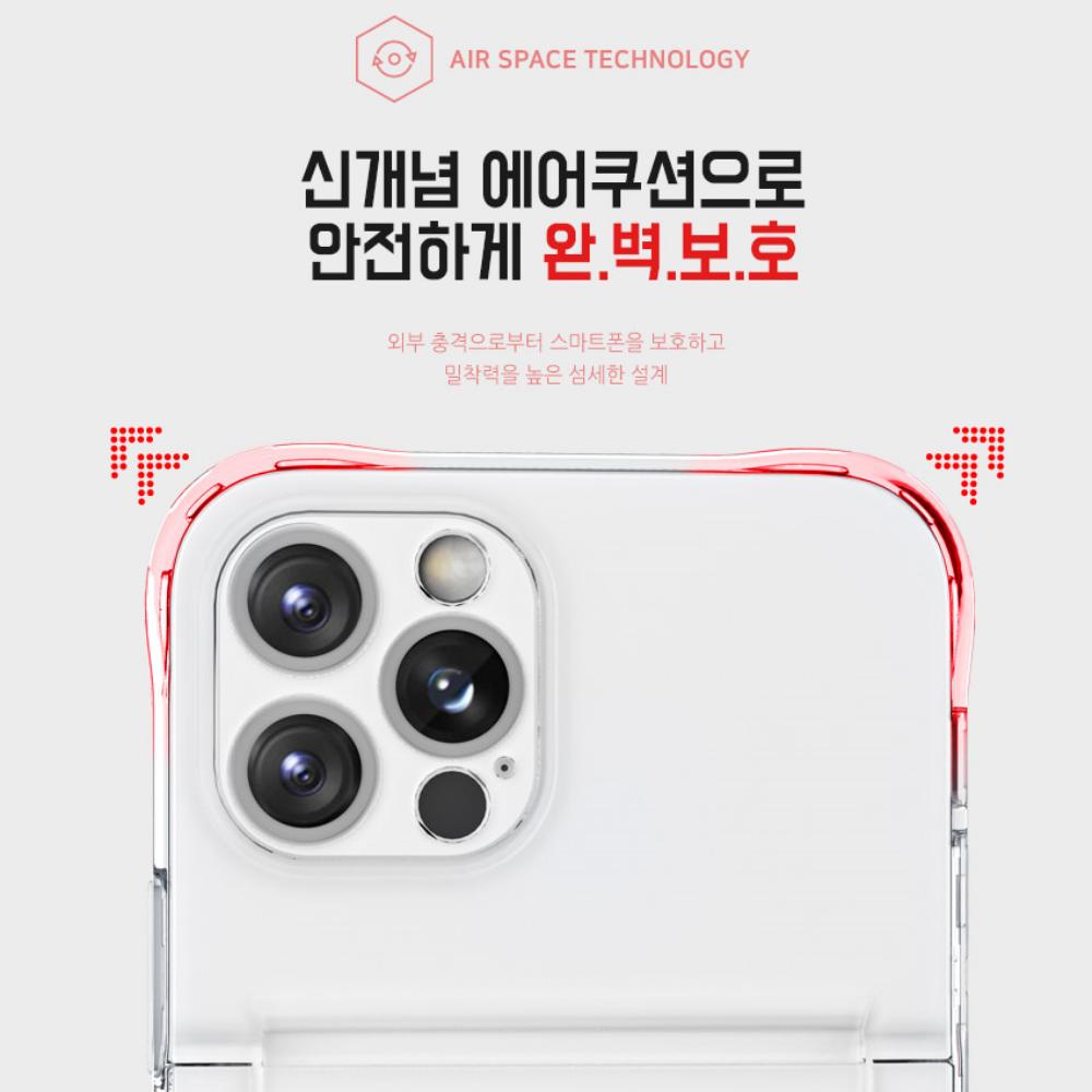 더룸 카드 케이스 1+1 투명, 갤럭시 와이드8 - 상세 이미지 5