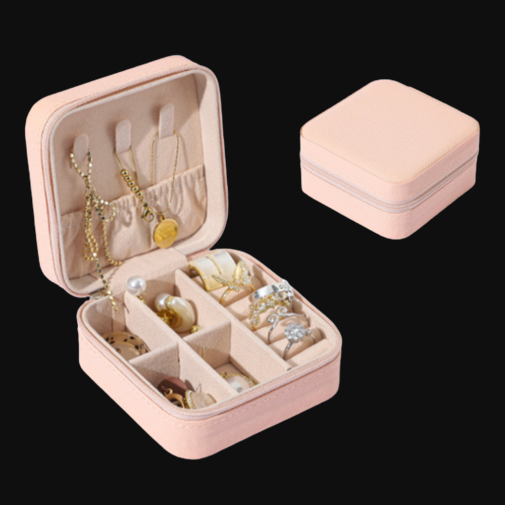 휴대용 악세사리 보관함 미니 작은 소형 보석함 귀걸이 목걸이 케이스 반지 주얼리 정리함