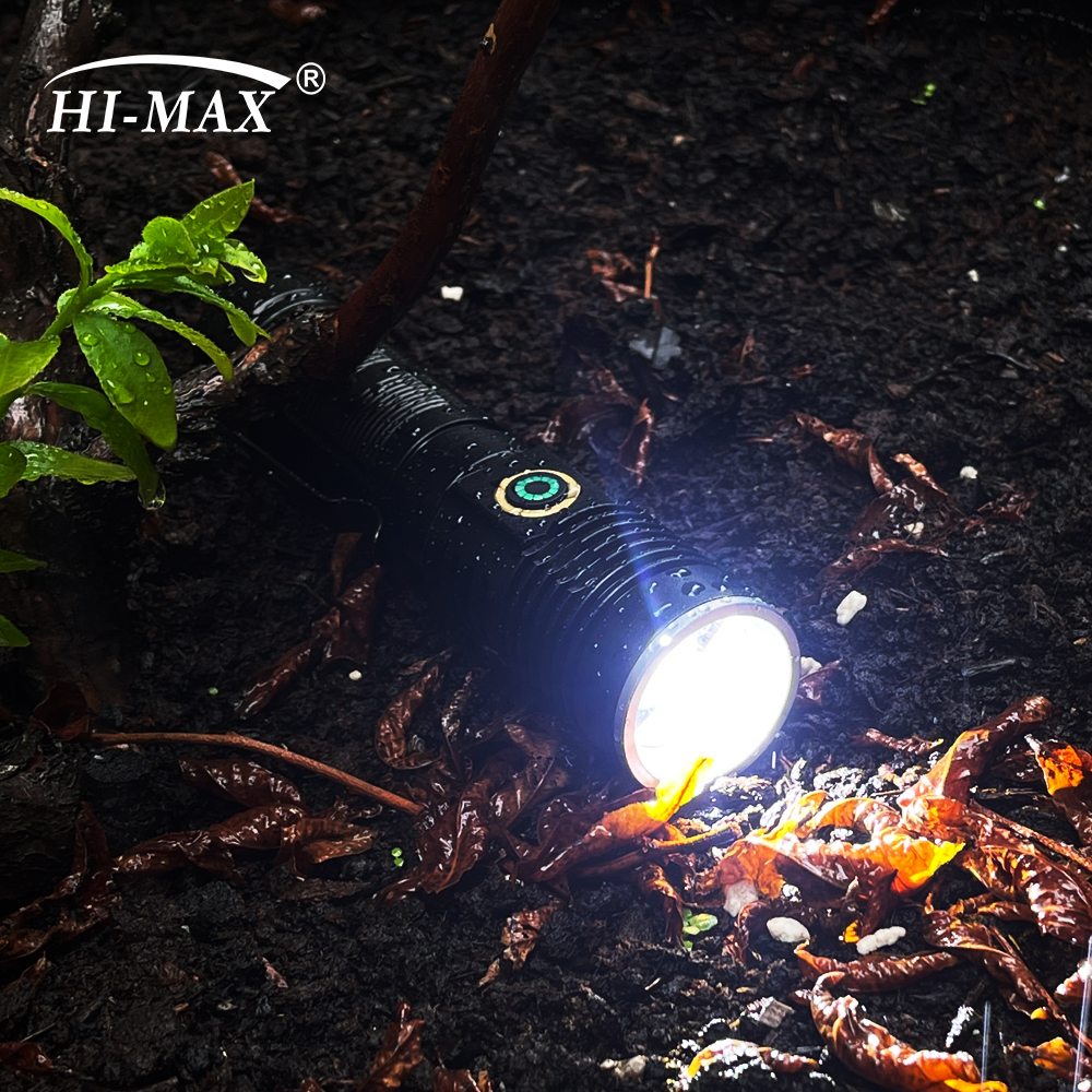 하이맥스 초강력후레쉬 줌 레이저 LED 손전등 충전식 써치라이트 캠핑 해루질랜턴 LS-20 풀세트