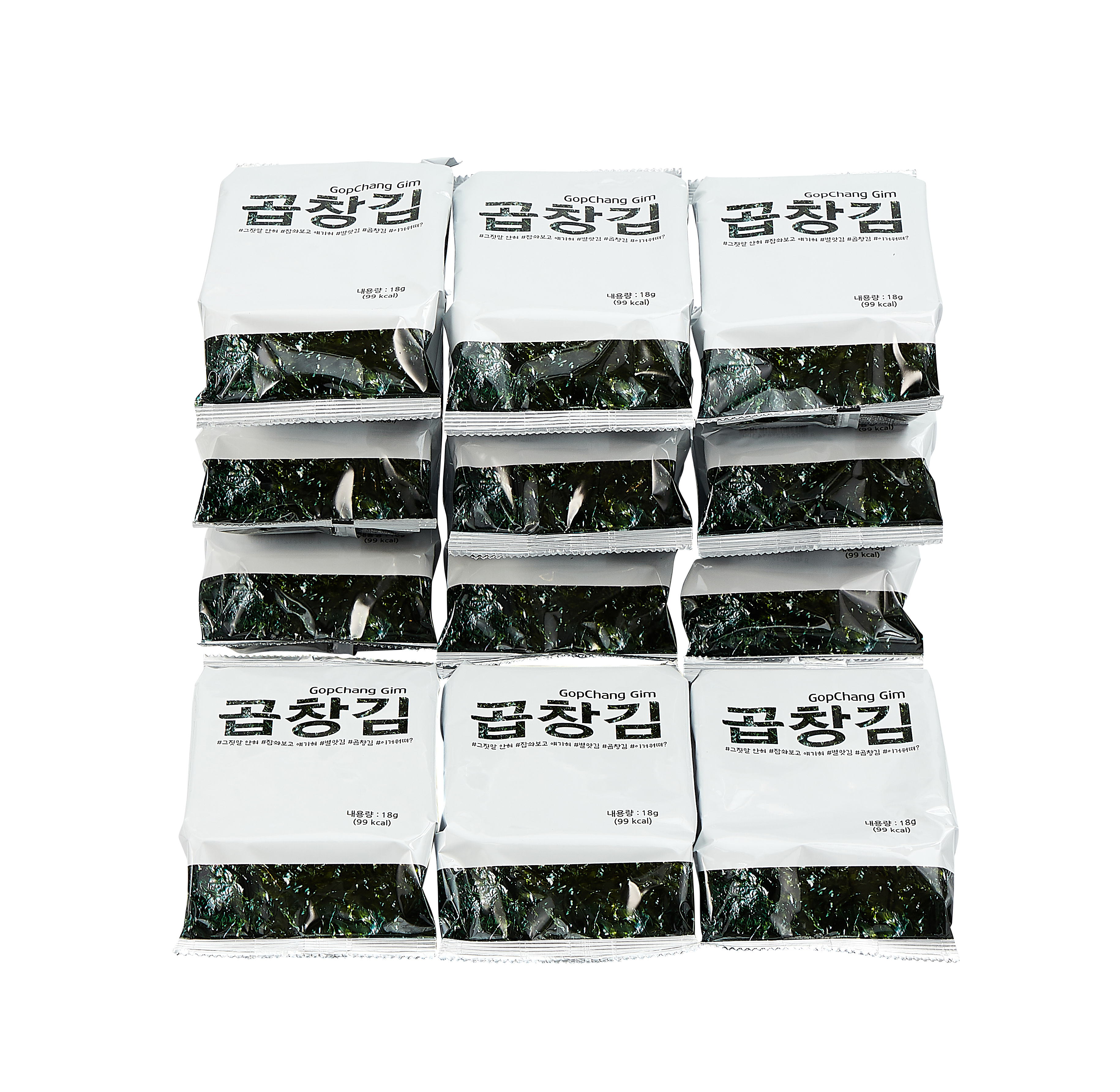 광천 별식품 곱창김 명품김 조미김 18g x 12봉 이미지 2