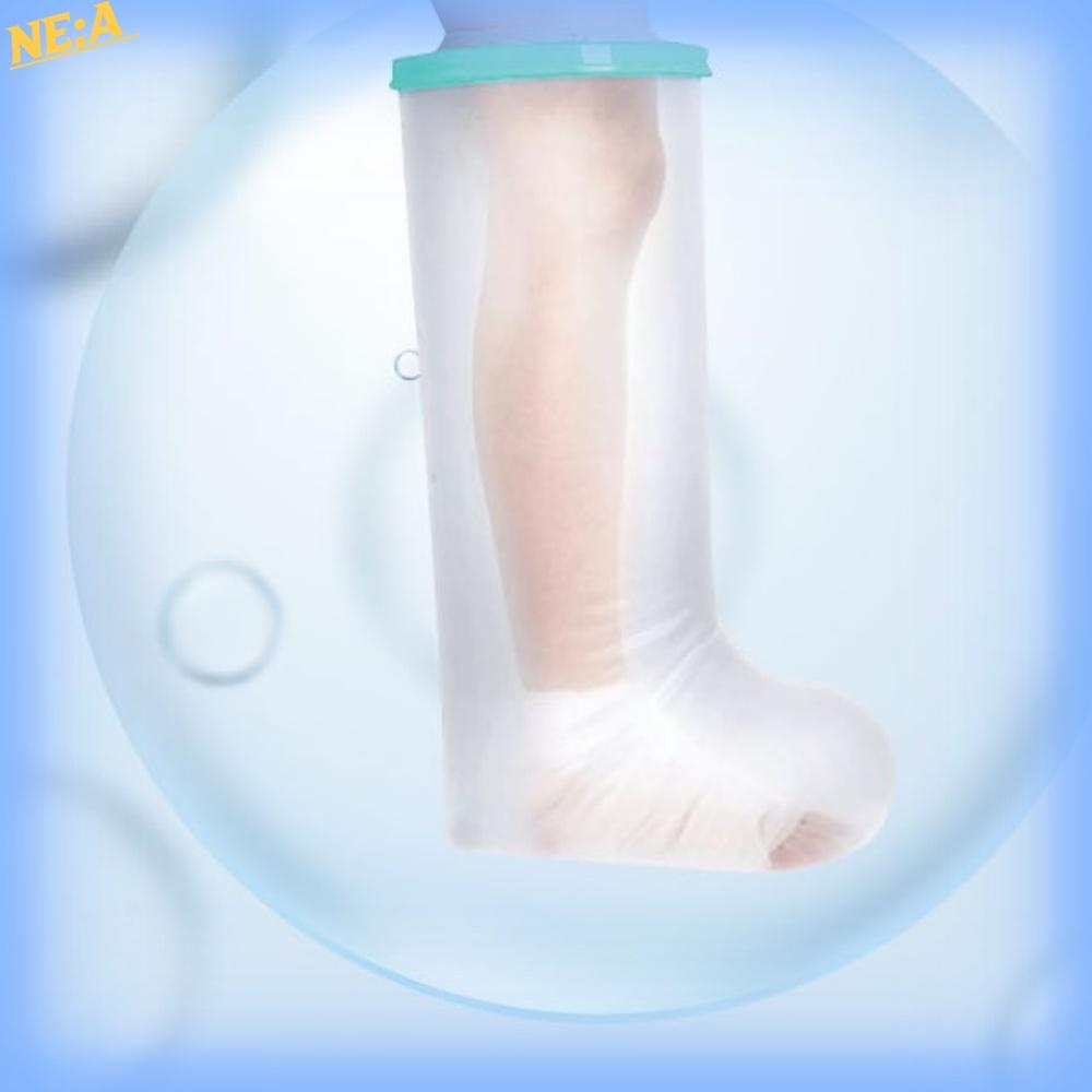 긴 다리 깁스 방수 커버 발목 깁스 샤워 캡 허벅지 - 메인 이미지