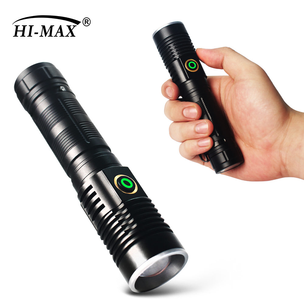 하이맥스 초강력후레쉬 줌 레이저 LED 손전등 충전식 써치라이트 캠핑 해루질랜턴 LS-20 풀세트