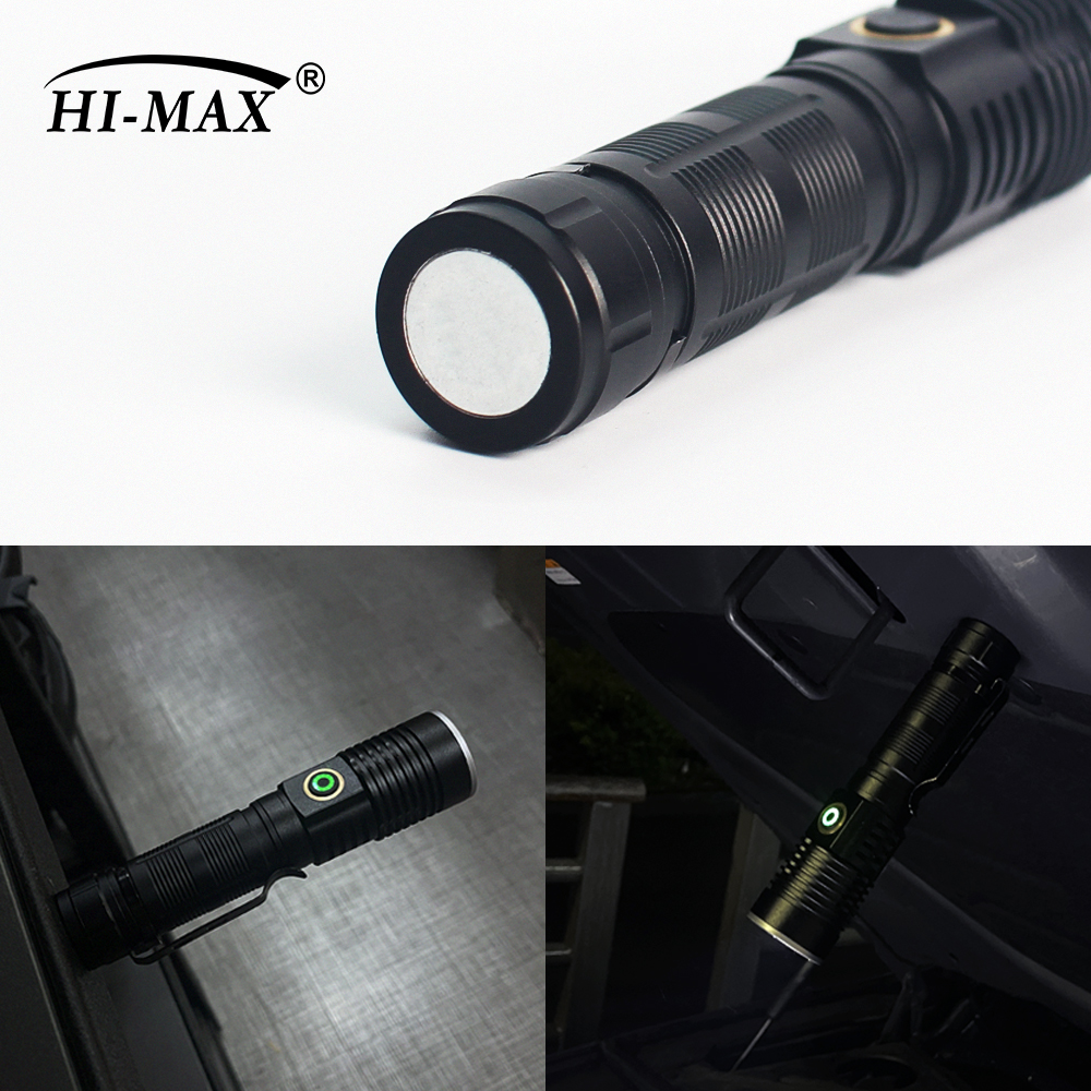 하이맥스 초강력후레쉬 줌 레이저 LED 손전등 충전식 써치라이트 캠핑 해루질랜턴 LS-20 풀세트