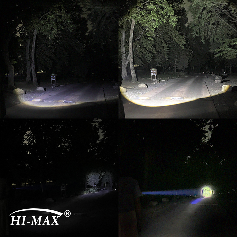 하이맥스 초강력후레쉬 줌 레이저 LED 손전등 충전식 써치라이트 캠핑 해루질랜턴 LS-20 풀세트