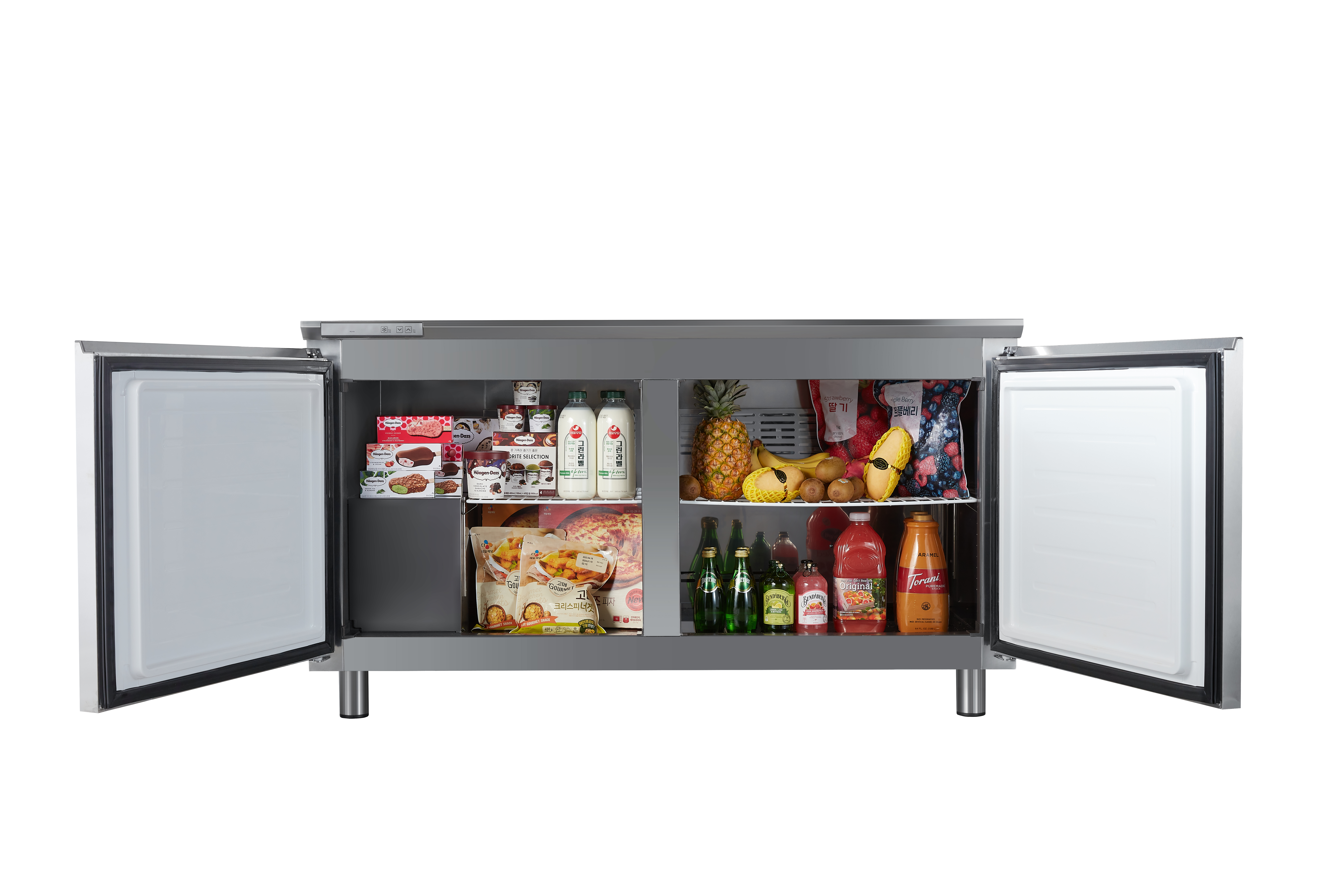 스타리온 1500 테이블 냉장고 간냉식 업소용 카페 이미지 2