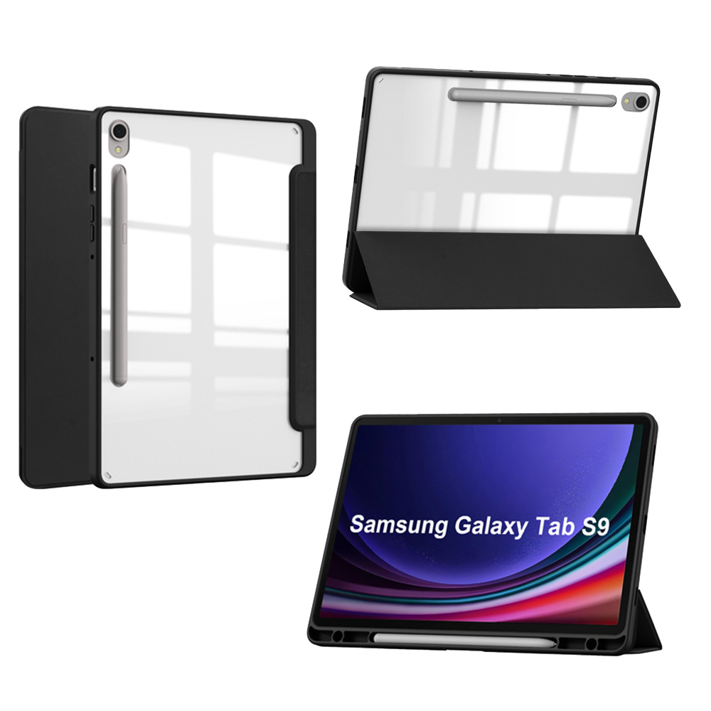 삼성 갤럭시탭 S9 FE 플러스 12.4 아크릴 S펜수납 스마트 북커버 케이스 갤럭시탭 S10+ 공용 - 상세 이미지 5