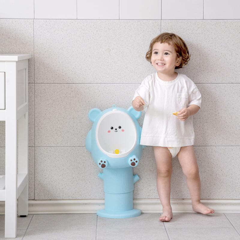 더마더 곰돌이 유아 남아 남자 아기소변기
