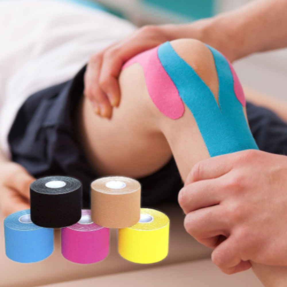 키네시오 테이프 근육 스포츠테이프 테이핑 키네시올로지 손가락 어깨 밴드 5cm - 상세 이미지 2