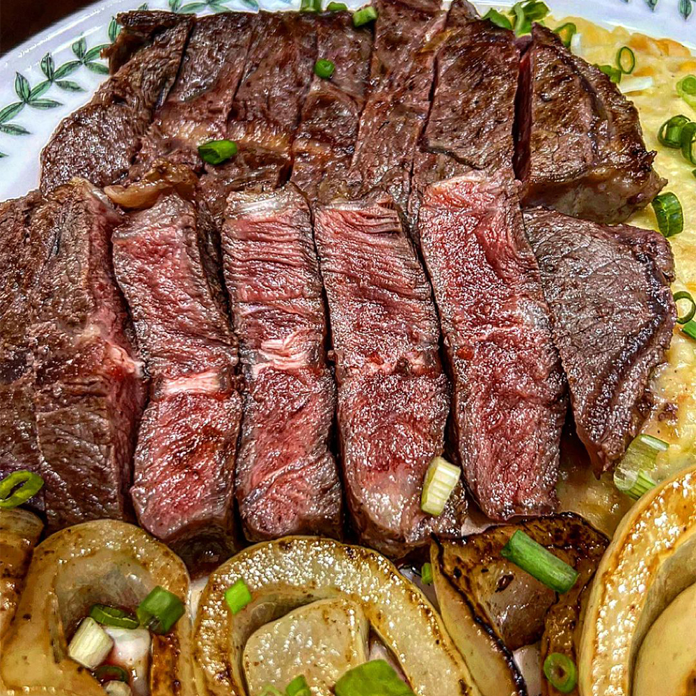 바라던 호주산 건강한 목초육 부채살 200g 2팩 스테이크 소고기 육전 구이용