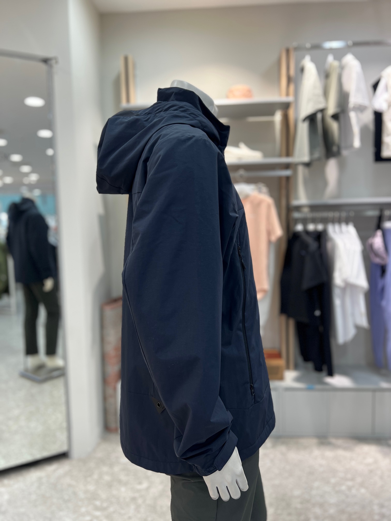 아이더 (메소드) 남성 2L 방풍 자켓 (Navy) 기능성 바람막이 등산점퍼 - 상세 이미지 2