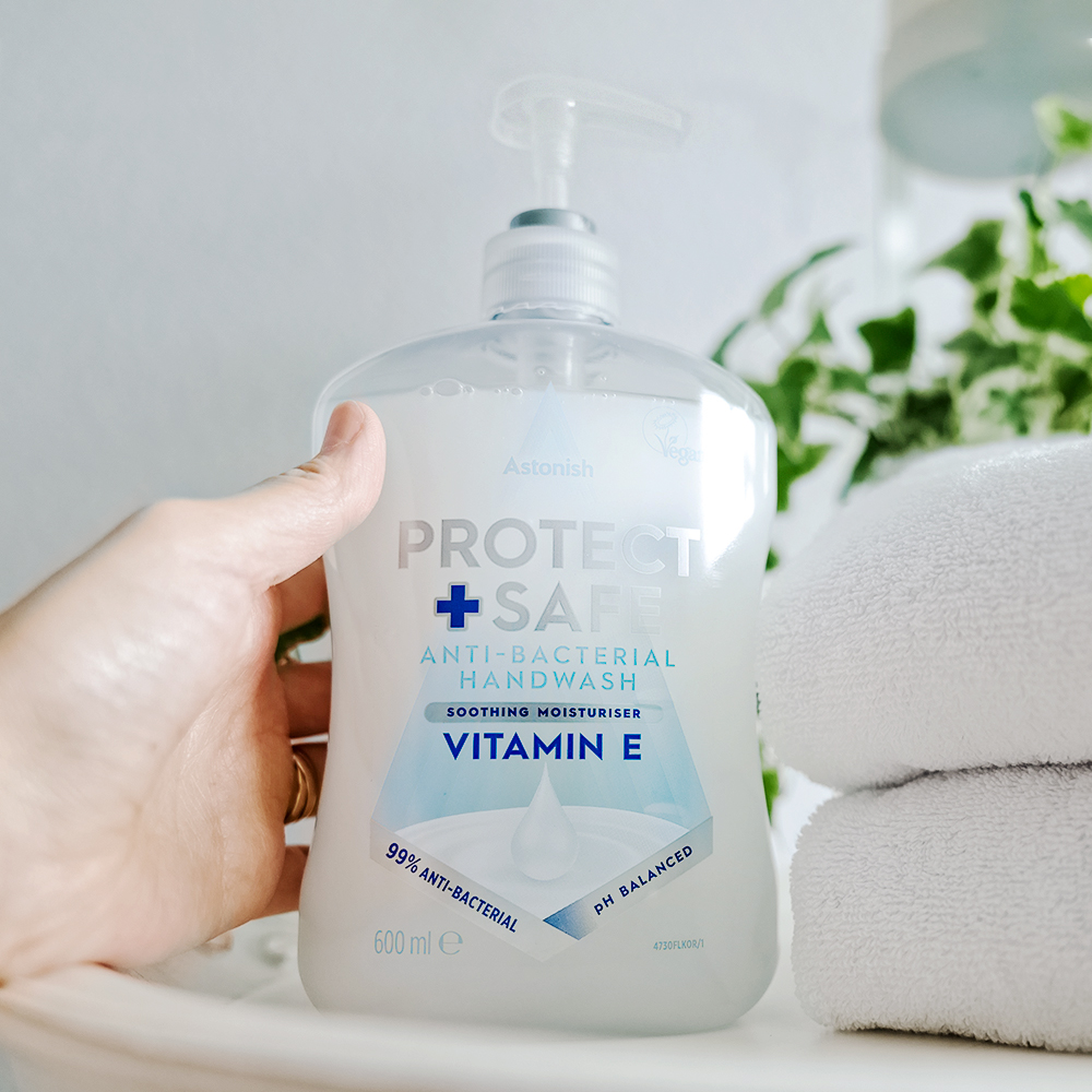[본사] 아스토니쉬 비타민E 핸드워시 1+1 저자극 액체비누 고보습 손세정제 600ml