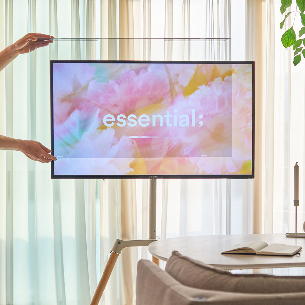 아이오랩스 TV 화면보호기 티비가드 블루라이트 차단 액정 시력보호필름 커버 GBLT 40