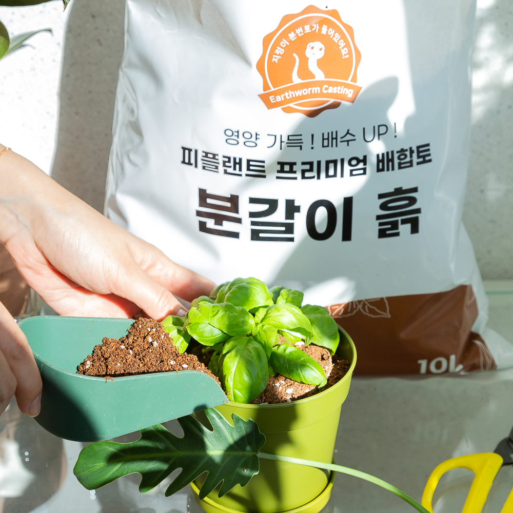 프리미엄 분갈이흙 용토 상토 배양토 화분흙 피플랜트 3L - 상세 이미지 3