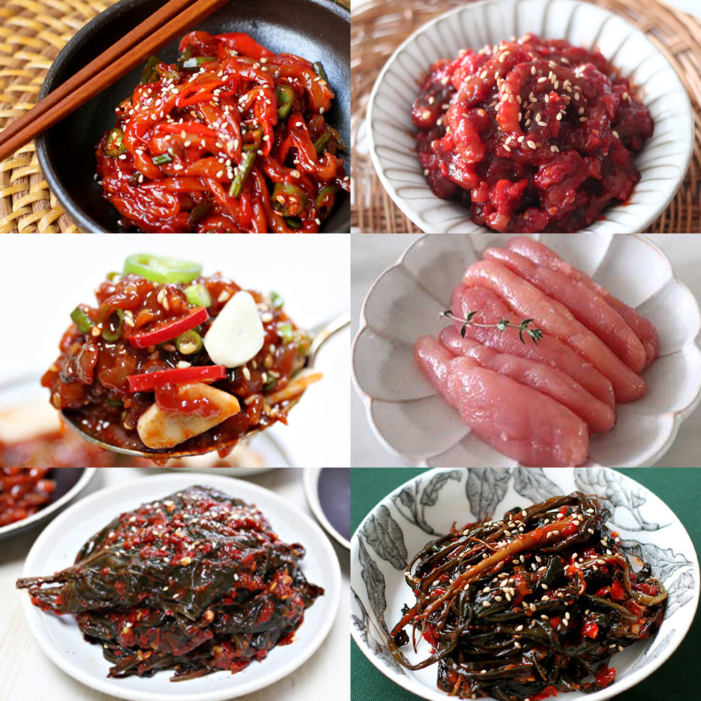 [귀빈정] 수제 밥도둑 반찬/젓갈 모음전 - 백명란젓갈400g