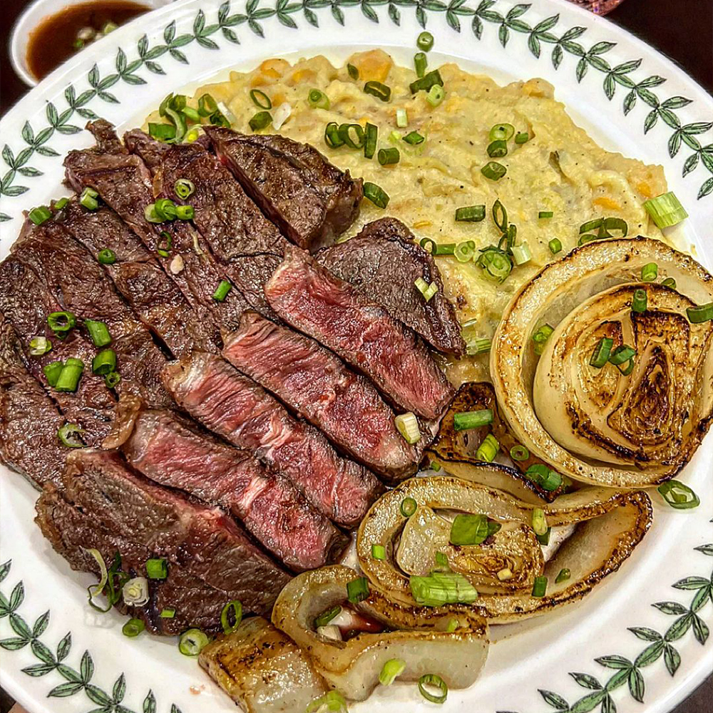 바라던 호주산 건강한 목초육 부채살 200g 2팩 스테이크 소고기 육전 구이용