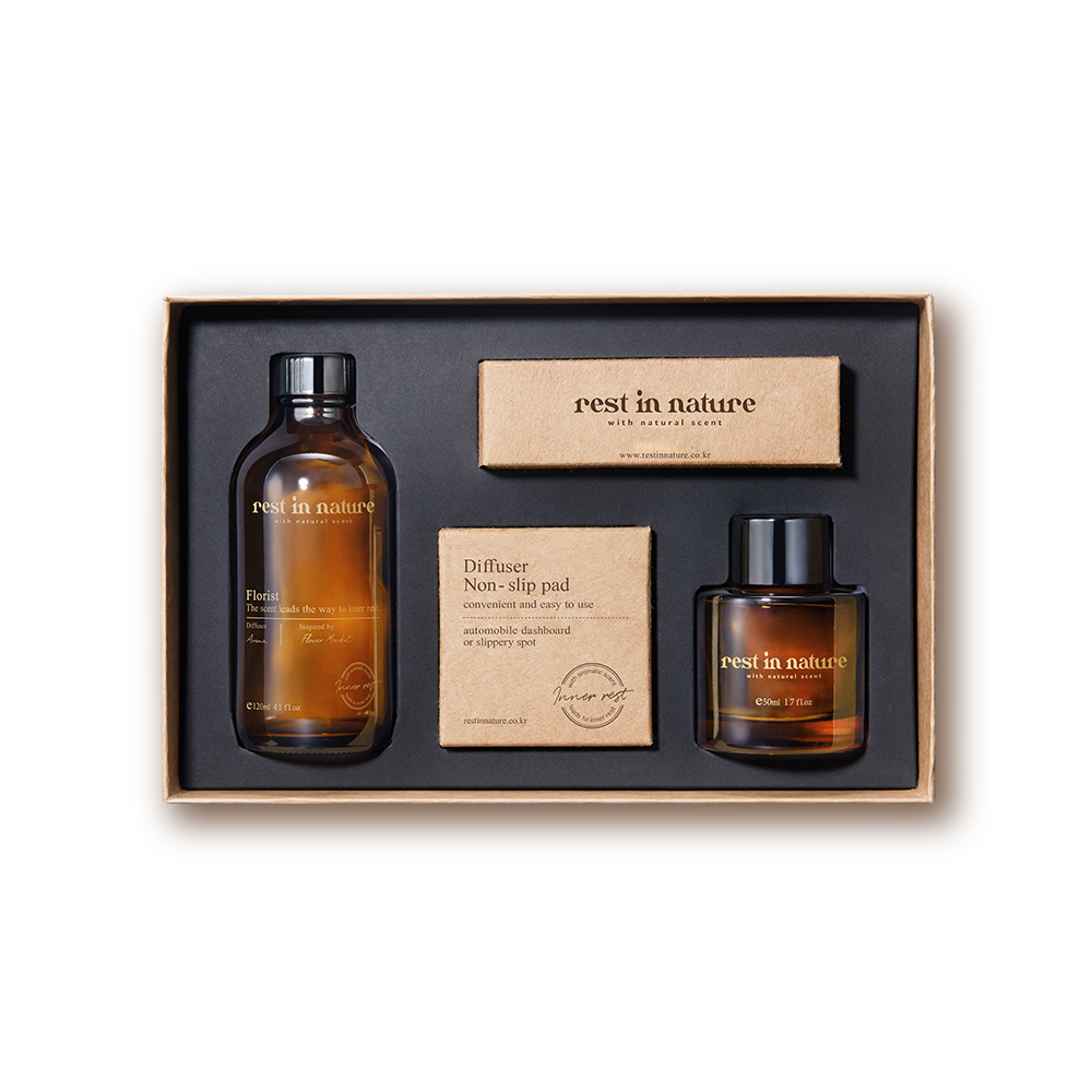 [레스트인네이처] 플로리스트 디퓨저 120ml (차량겸용) - 상세 이미지 4