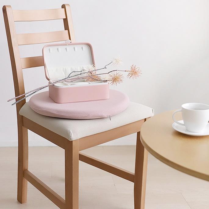 사무실방석 메모리폼원형방석 벤치 공부 수험생방석