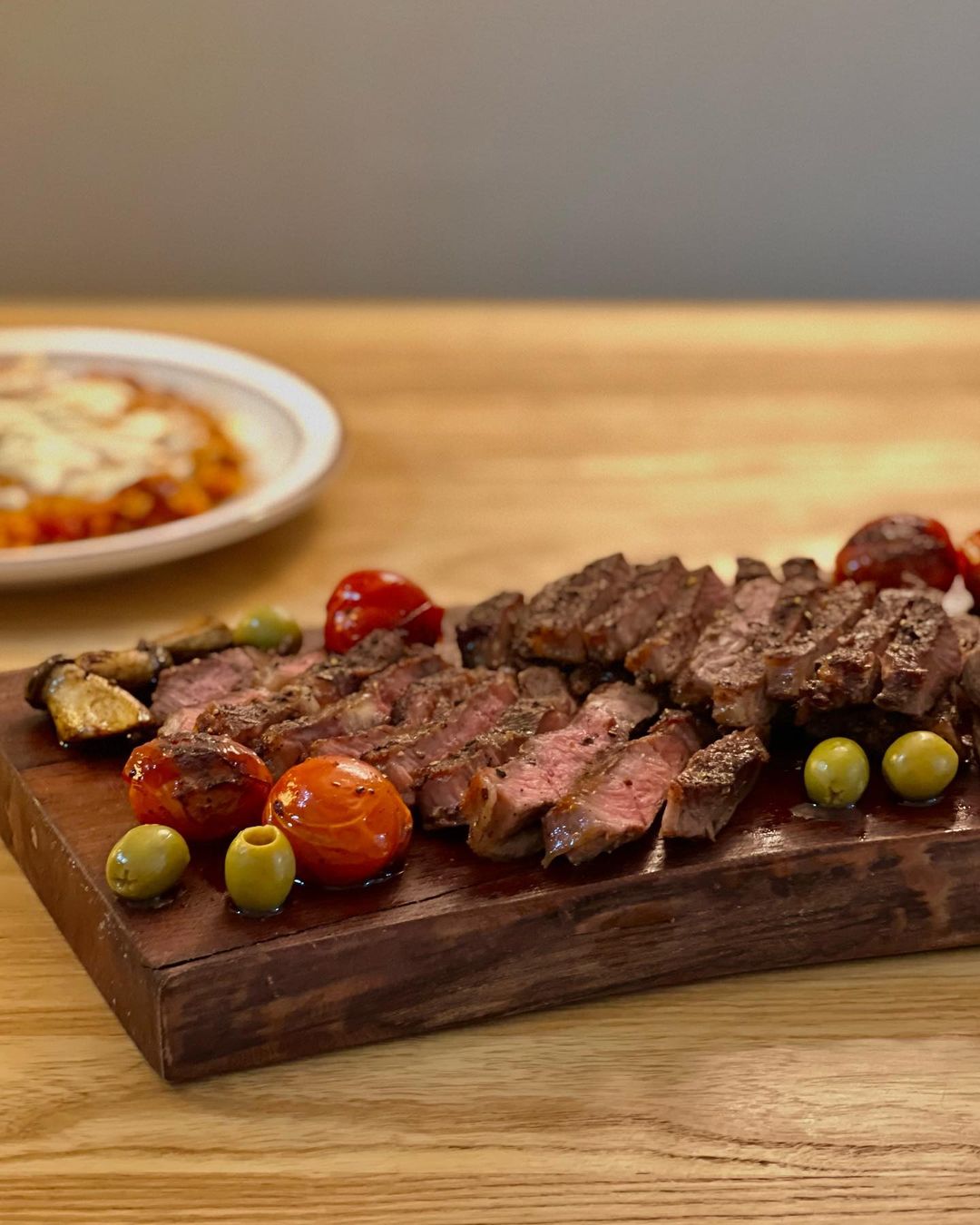 바라던 호주산 건강한 목초육 부채살 200g 2팩 스테이크 소고기 육전 구이용