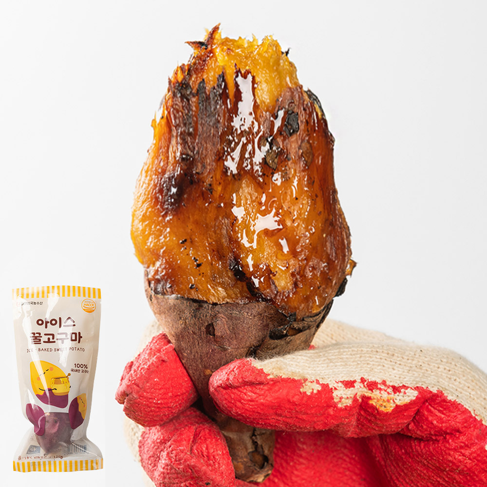 아이스 군고구마 고구마 베니하루카 냉동 꿀고구마