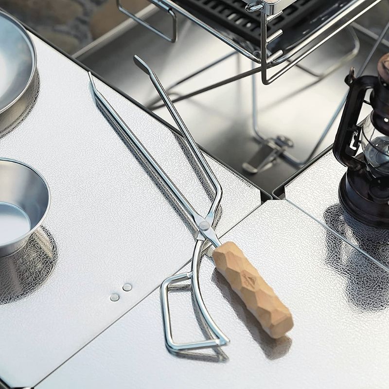 캠핑문 모닥불 장작 숯집게 MS-42