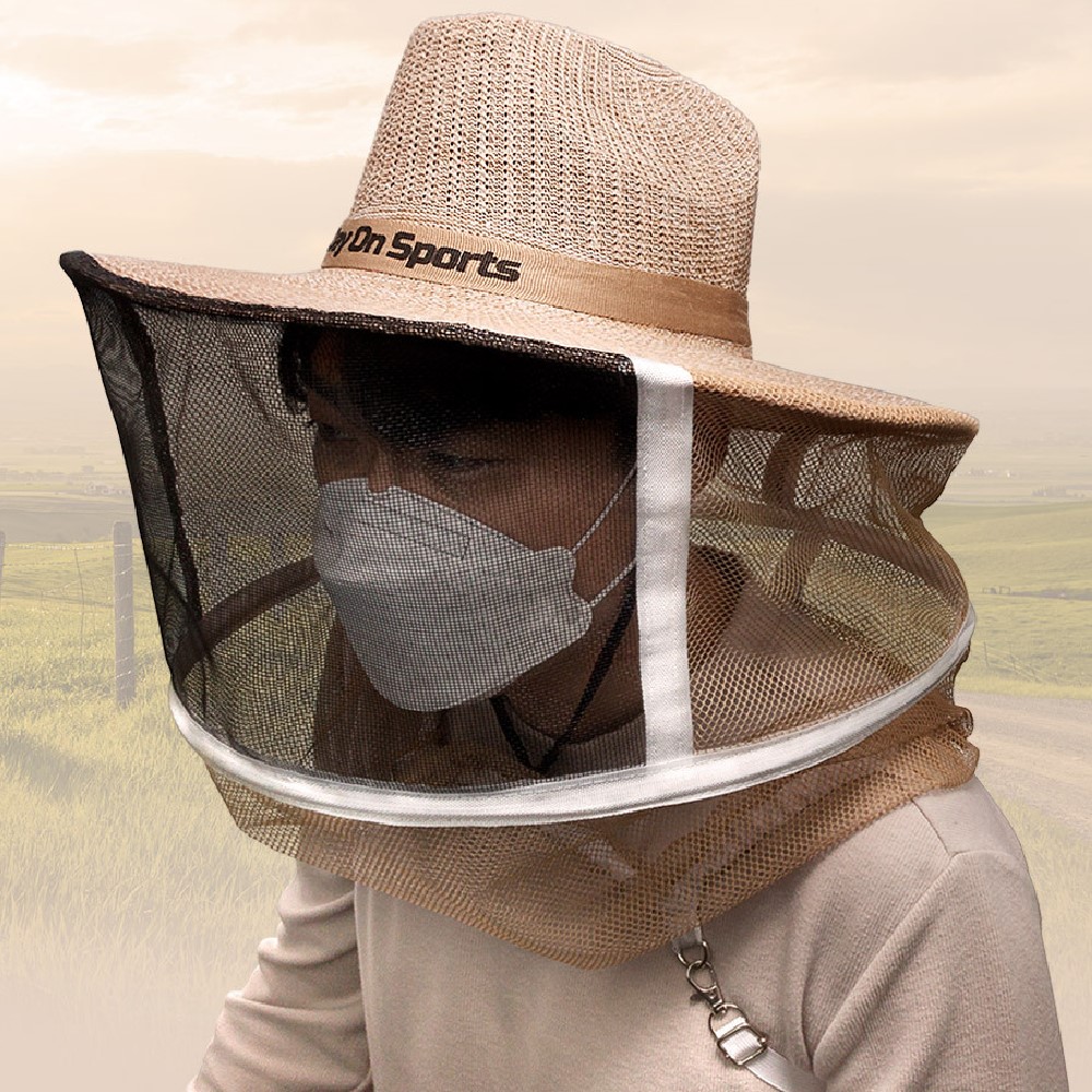 낚시모자 양봉 방충 벌모자 모기장 여름 벙거지 벌초 벌레퇴치 버킷햇 벌망 차단