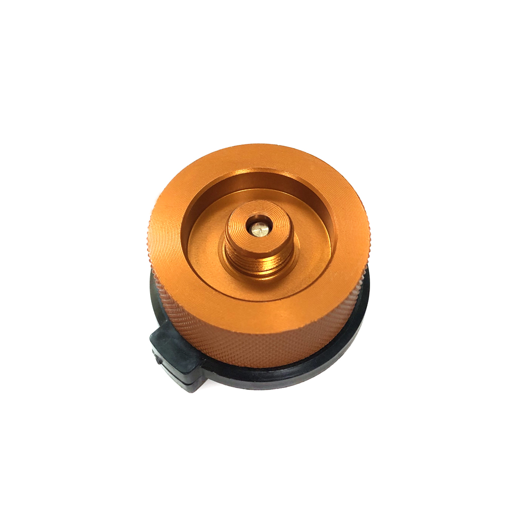 모아이캠핑 부탄 이소 가스세이버 잔량이동 어댑터 골드 단품