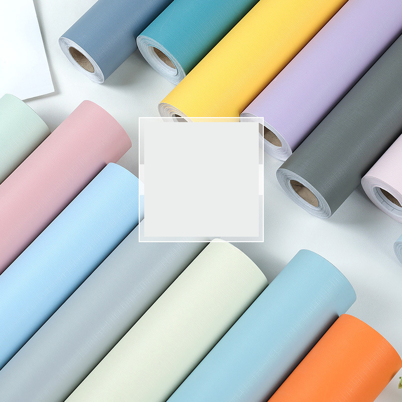 아리아스토어 풀 없이 붙이는 벽지 폭 60x500cm, 연그레이, 1롤