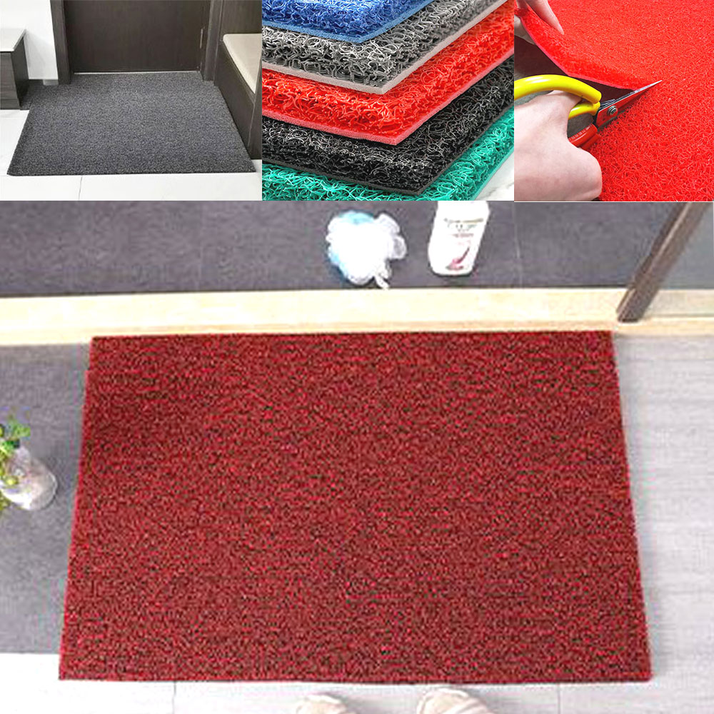 출입구 현관 코일매트 방수 수분차단 먼지제거 미끄럼방지 충격흡수 바닥깔개 - 상품 이미지