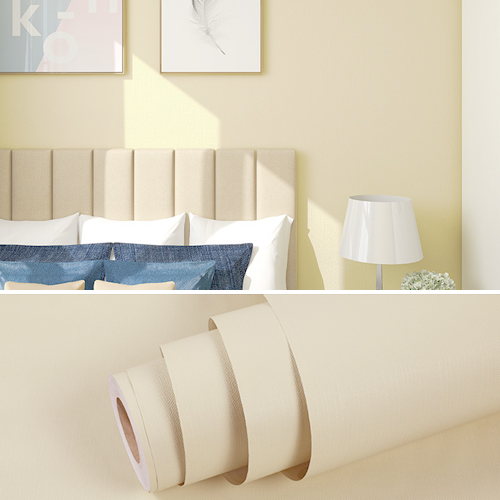 아리아스토어 풀 없이 붙이는 벽지 폭 60x500cm, 연그레이, 1롤