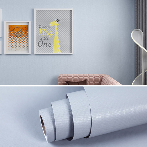 아리아스토어 풀 없이 붙이는 벽지 폭 60x500cm, 연그레이, 1롤