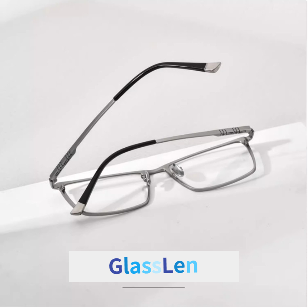 티타늄 안경테 블루라이트차단 안경 가벼운 긱시크 돋보기 남자 여자 명품 패션 사각