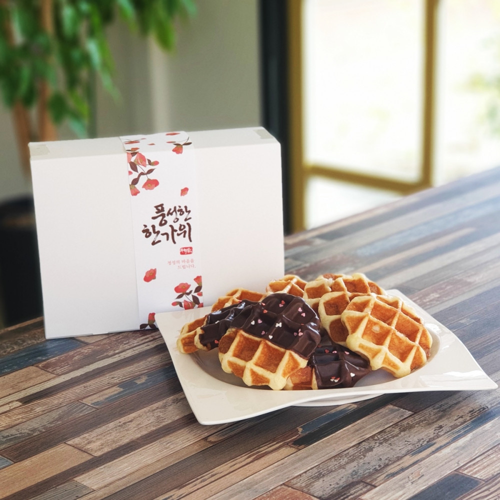벨기에 리에주 와플10개입 선물세트 추석 승진 답례 행사 간식
