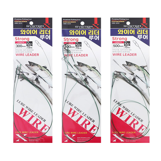 시스템 와이어 리더 루어 스트롱 강선 채비 갈치 풀치 이미지 6