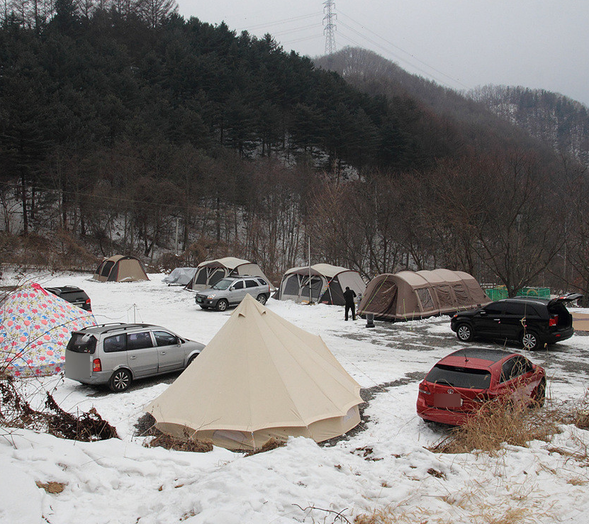 디스커버리 매트 캠핑 단열재 텐트 이너 바닥 공사 1m