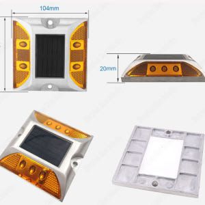 태양광 도로표지병 LED 쏠라 표지병 솔라 사각 주차장 바닥 유도등 실사용 후기 | 효과 있을까? - 상품 이미지 3