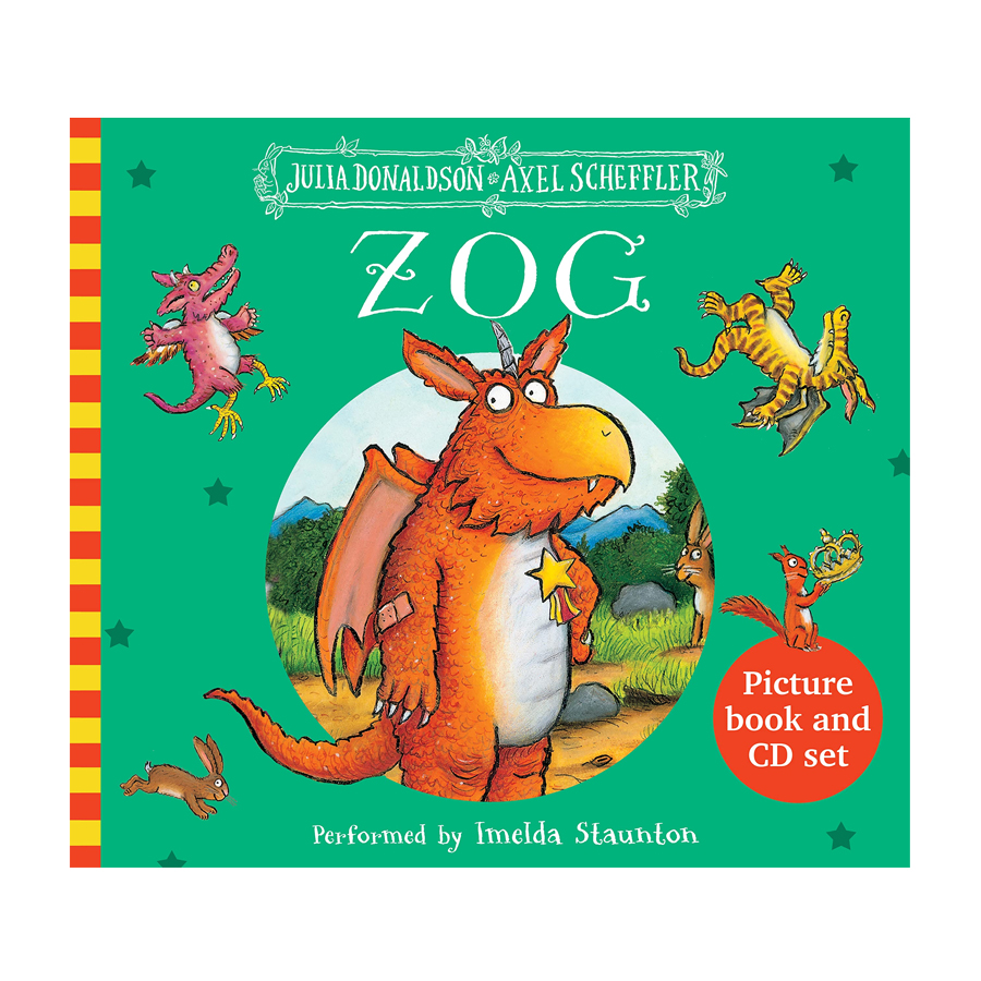 [Julia Donaldson] 줄리아 도널드슨 ZOG 드래곤 조그 BOOK with CD + DVD - 상세 이미지 2