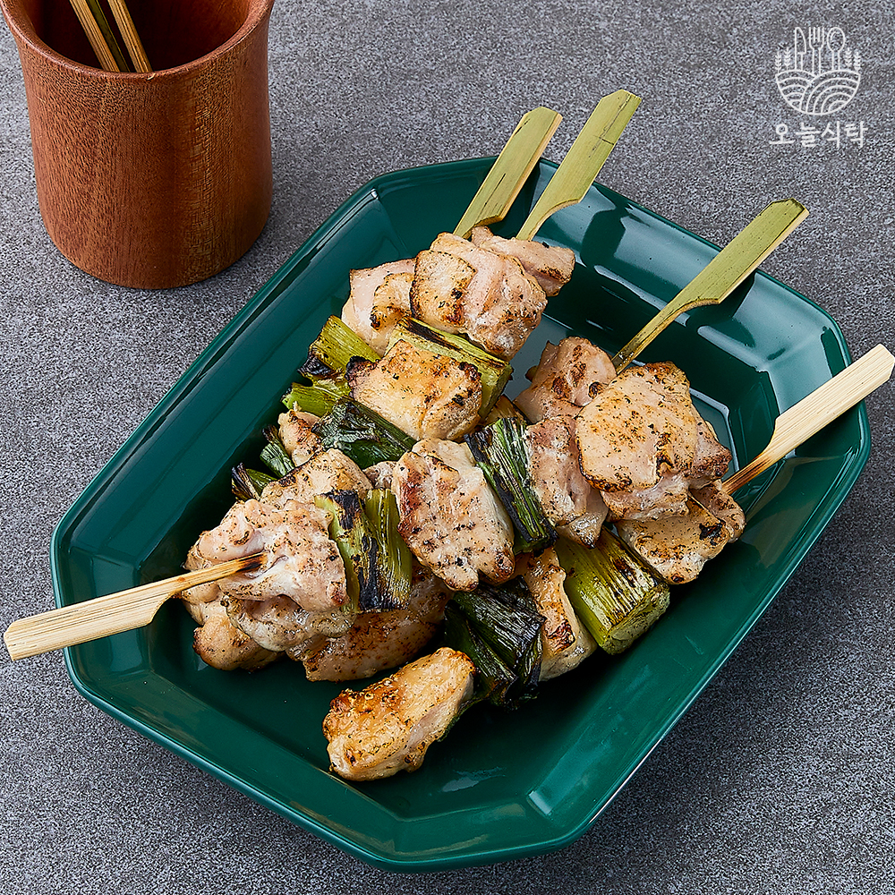 [오늘식탁 야키토리] 닭꼬치 파닭꼬치 모듬꼬치 닭껍질 캠핑음식 바베큐 숯불