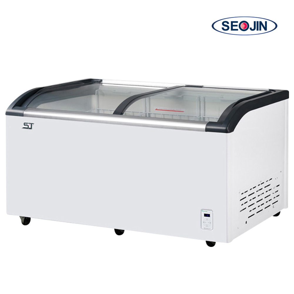 서진프리져 업소용 참치냉동고 슬라이드 쇼케이스 SSD-500Y 맥주잔 아이스크림 냉동평대
