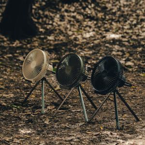 카고컨테이너 캠핑 선풍기 멀티팬 L 라지 캠핑용 무선 서큘레이터 베이지 개봉기 | 실사용 후기 - 상품 이미지 3