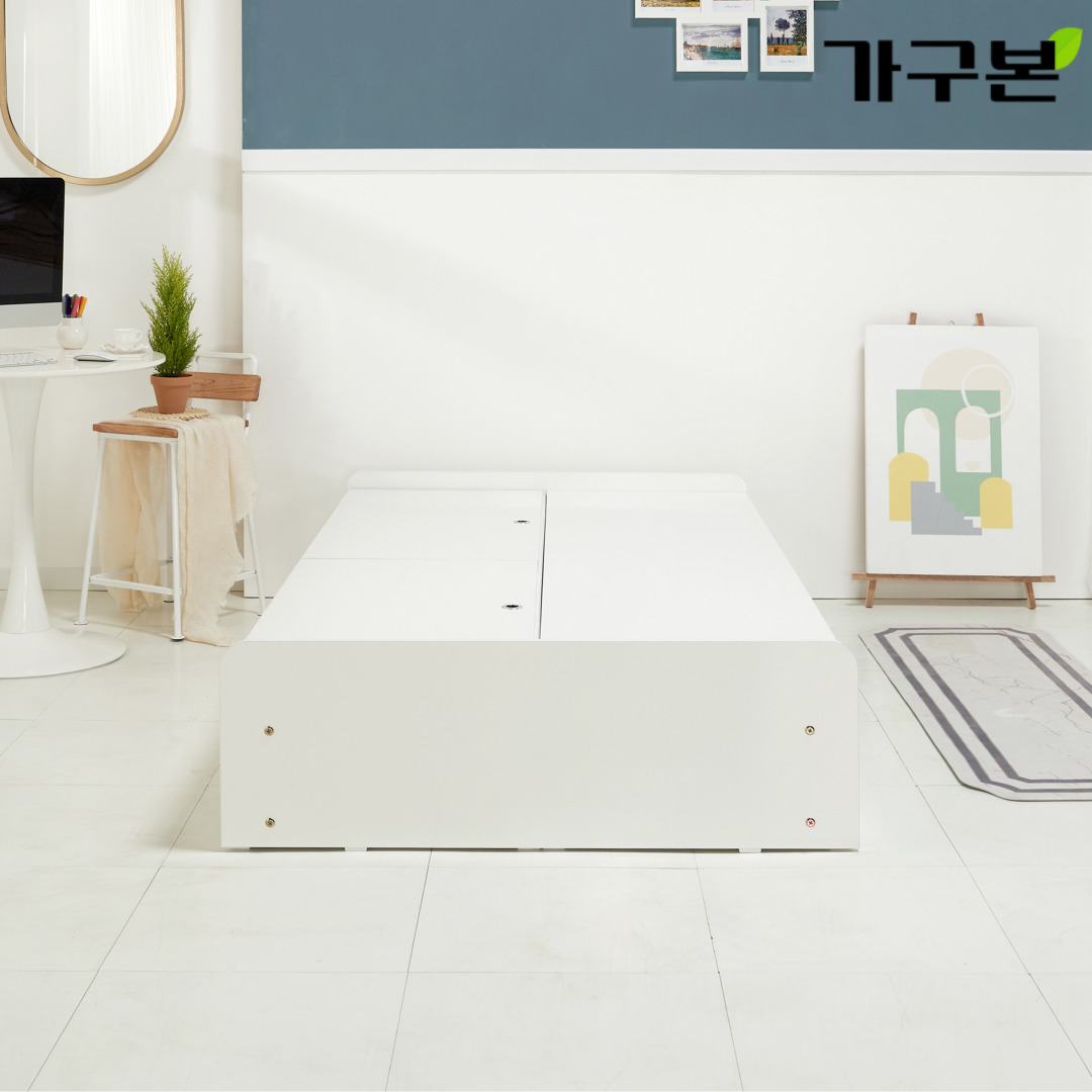 헤드없는침대 빅수납침대 낮은침대프레임