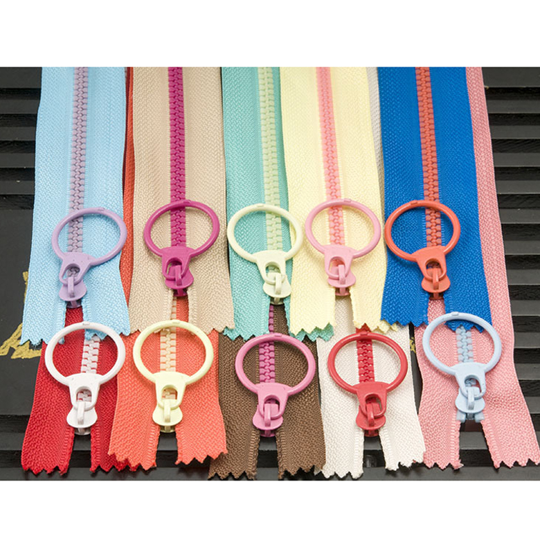 (10컬러세트) 15cm 투톤 컬러 3호 비슬론 지퍼 (클로즈형) - 상세 이미지 2