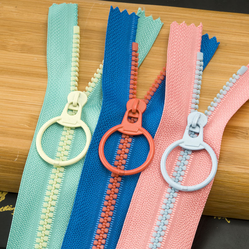 (10컬러세트) 15cm 투톤 컬러 3호 비슬론 지퍼 (클로즈형) 이미지 6
