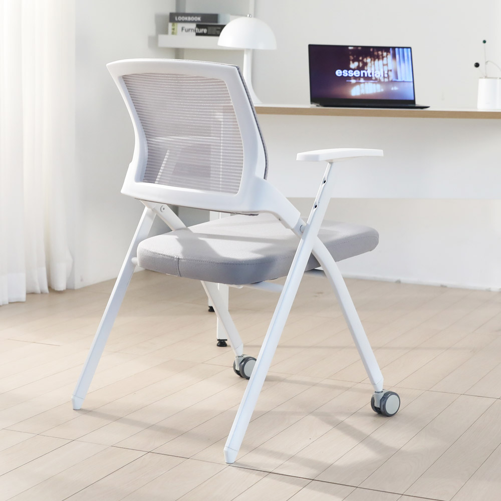 린백토리 베이직 헤드 없는 블랙 사무실 학생 공부 컴퓨터 회의실 책상 허리 편한 메쉬 의자