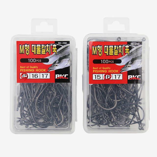 백경 M형 대물 갈치 훅 바늘 대용량 100개입 BK-290 - 상세 이미지 5